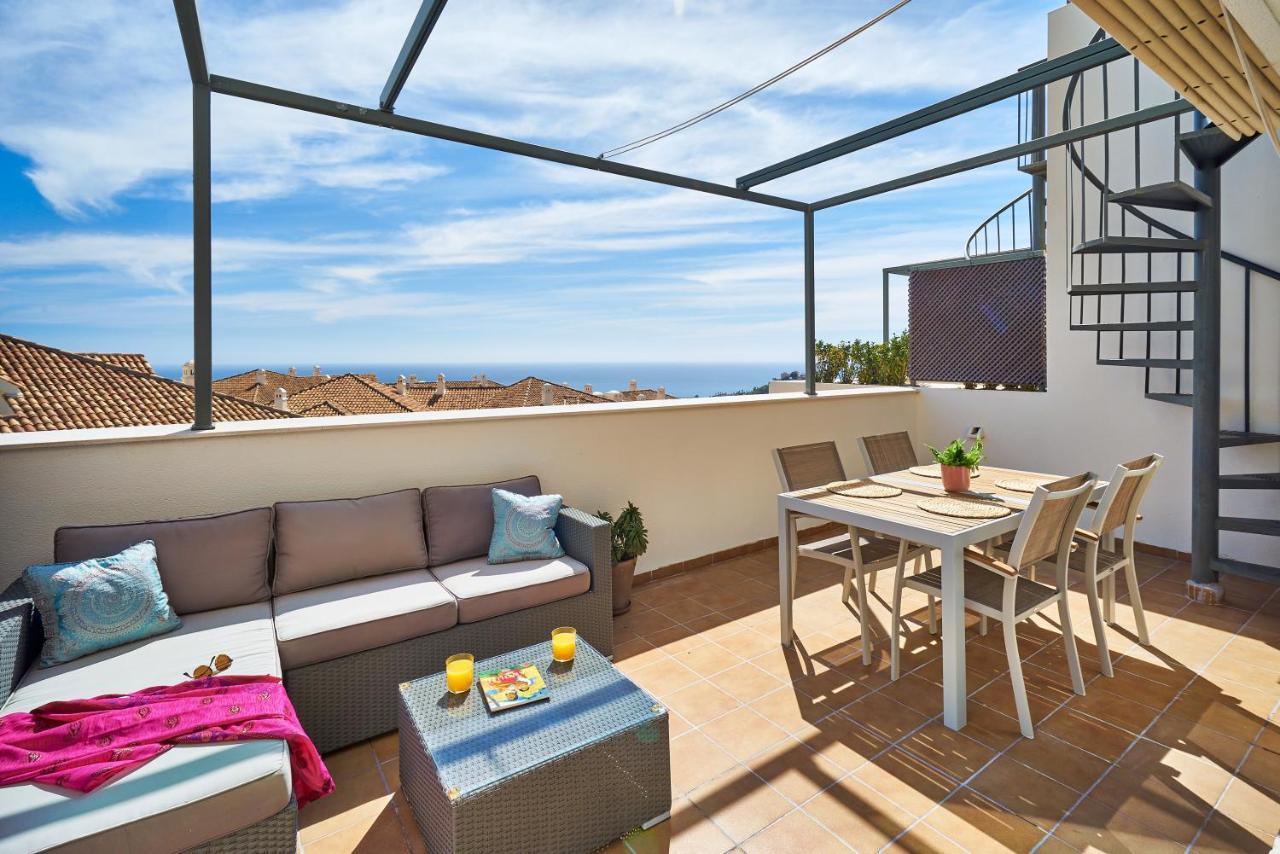 Apartmán Sea View Penthouse, Pool, Privacy, Benalmádena Exteriér fotografie