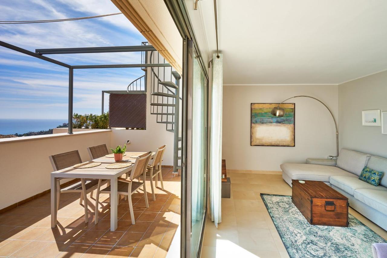 Apartmán Sea View Penthouse, Pool, Privacy, Benalmádena Exteriér fotografie