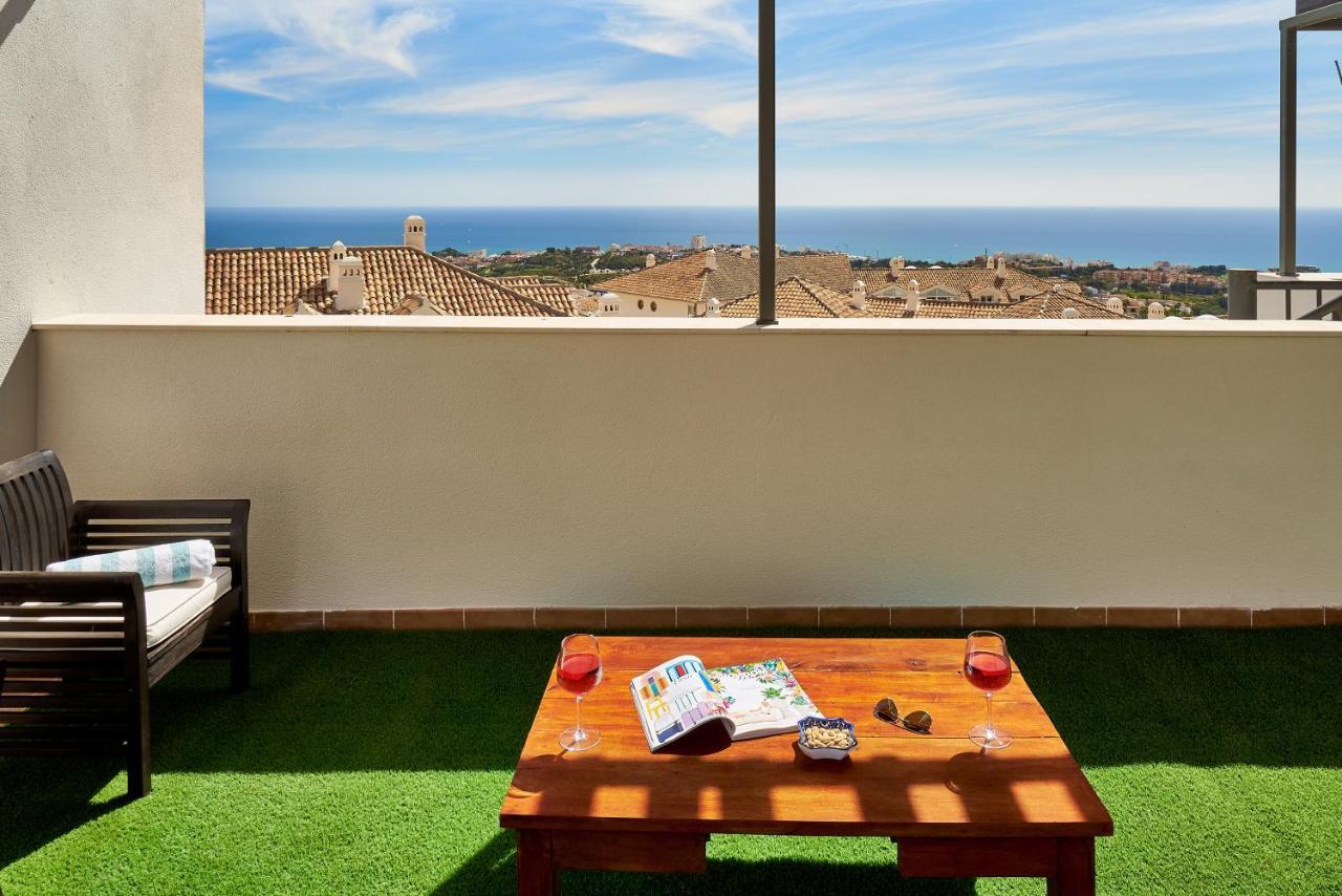 Apartmán Sea View Penthouse, Pool, Privacy, Benalmádena Exteriér fotografie