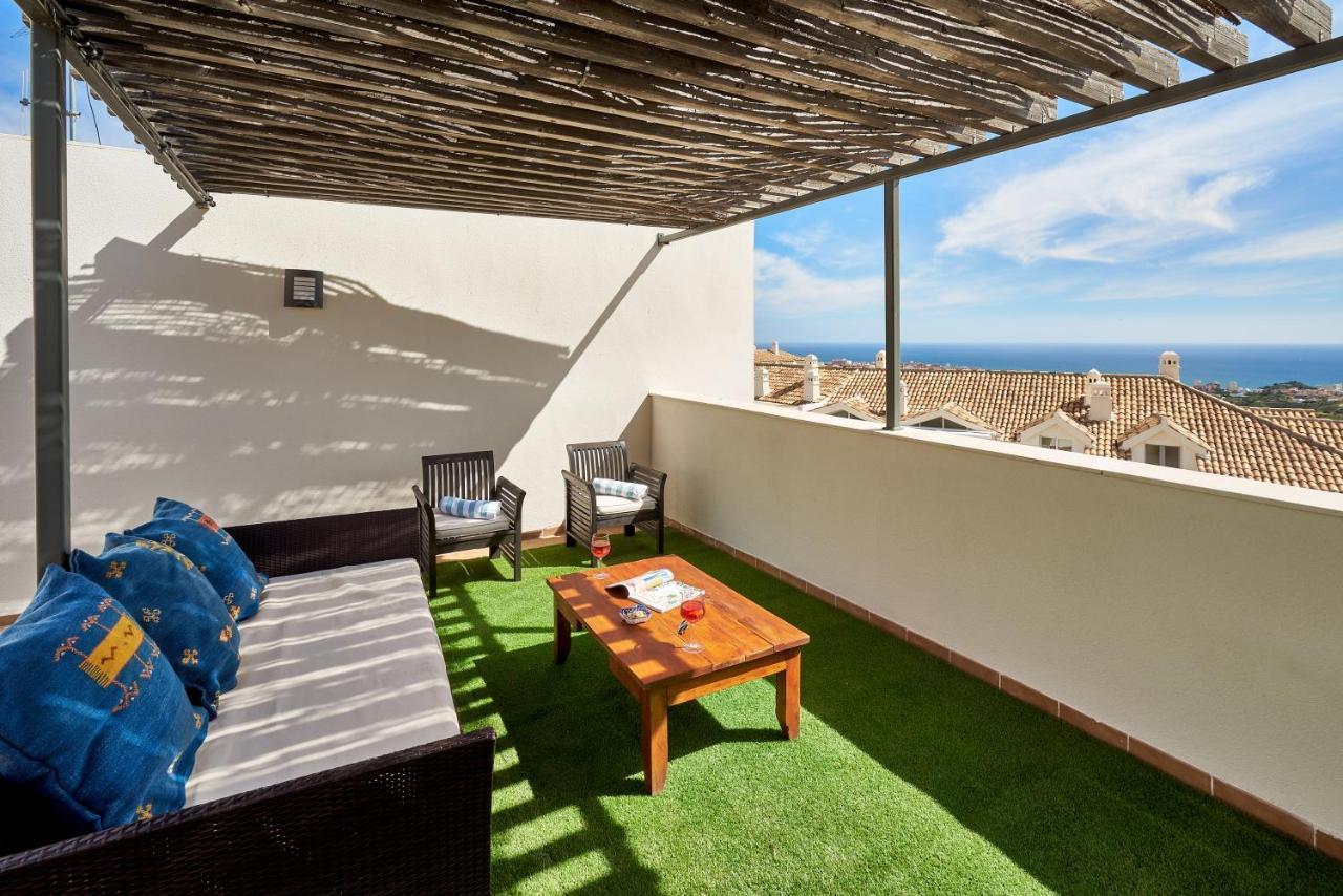 Apartmán Sea View Penthouse, Pool, Privacy, Benalmádena Exteriér fotografie